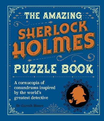 Book cover for The Amazing Sherlock Holmes Puzzle Book