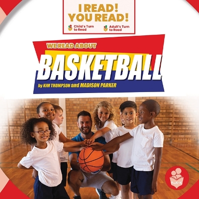 Book cover for We Read about Basketball