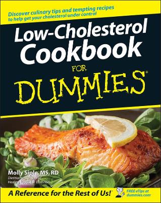 Book cover for Low-Cholesterol Cookbook For Dummies