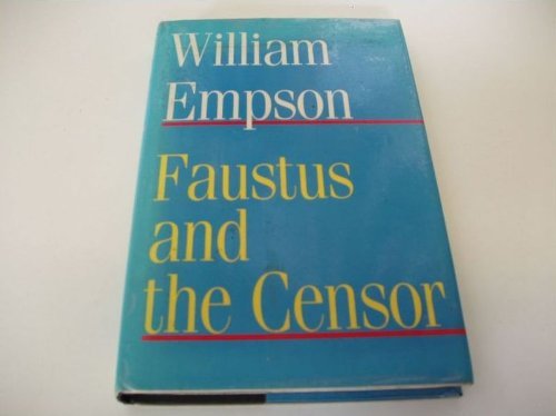 Book cover for Faustus and the Censor