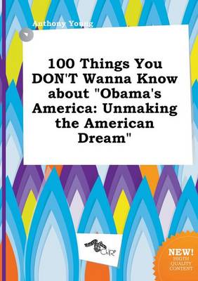 Book cover for 100 Things You Don't Wanna Know about Obama's America