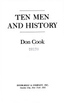 Book cover for Ten Men and History