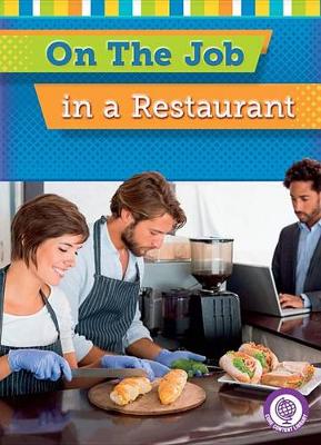 Book cover for On the Job in a Restaurant