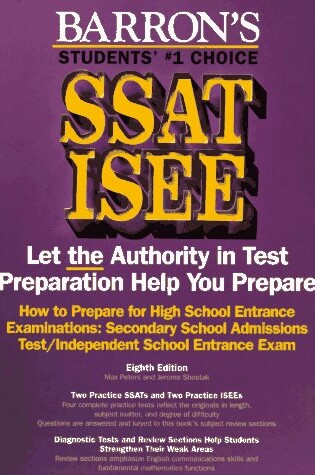 Cover of How to Prepare for the Ssat, Isee High School Entrance Examinations