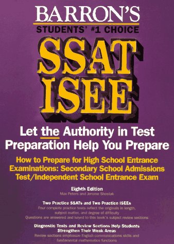 Cover of How to Prepare for the Ssat, Isee High School Entrance Examinations