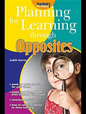 Book cover for Planning for Learning Through Opposites