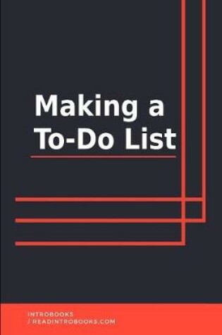 Cover of Making A To-Do List