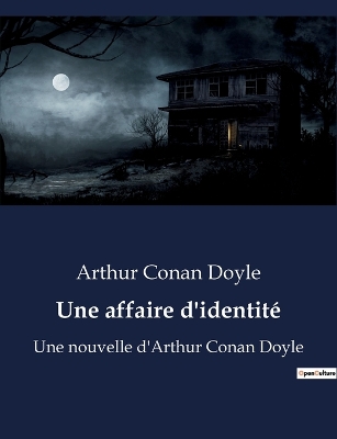 Book cover for Une affaire d'identit�