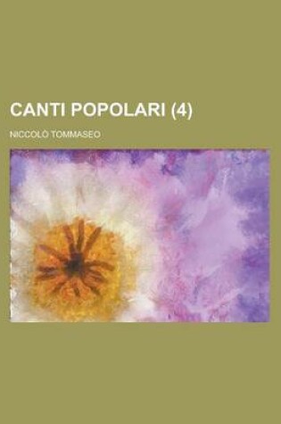 Cover of Canti Popolari (4)