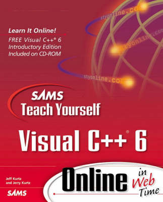 Book cover for Sams Teach Yourself Visual C++ 6 Online in Web Time