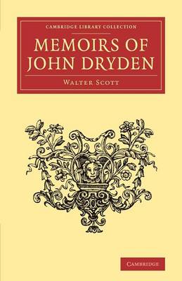 Book cover for Memoirs of John Dryden