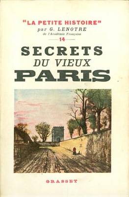 Book cover for Secrets Du Vieux Paris