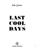 Book cover for Last Cool Days