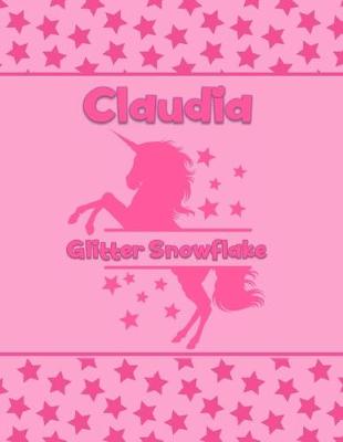 Book cover for Claudia Glitter Snowflake