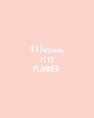 Book cover for Mariam 2019 Planner