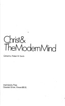 Book cover for Christ and the Modern Mind