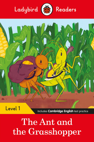 Book cover for The Ant and the Grasshopper - Ladybird Readers Level 1