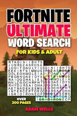 Book cover for Fortnite Ultimate Word Search