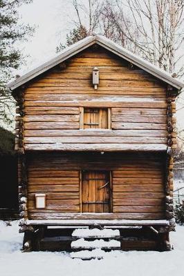 Book cover for Tiny Snowy Cabin in the Woods