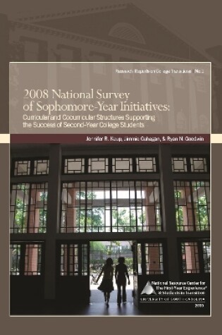 Cover of 2008 National Survey of Sophomore-Year Initiatives