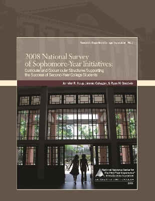 Cover of 2008 National Survey of Sophomore-Year Initiatives