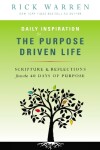 Book cover for Daily Inspiration for the Purpose Driven Life