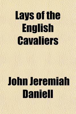 Book cover for Lays of the English Cavaliers