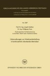 Book cover for Untersuchungen zur Arbeitszeiteinteilung in kontinuierlich arbeitenden Betrieben