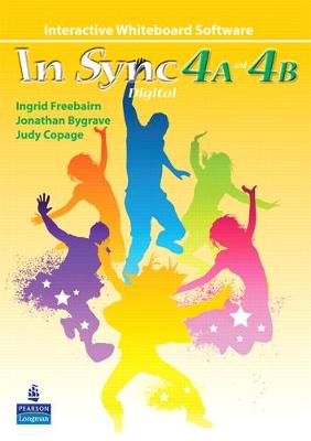 Book cover for In Sync 4 Interactive Whiteboard A & B