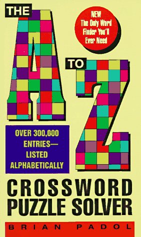Book cover for A-Z Crossword Puzzle Sol