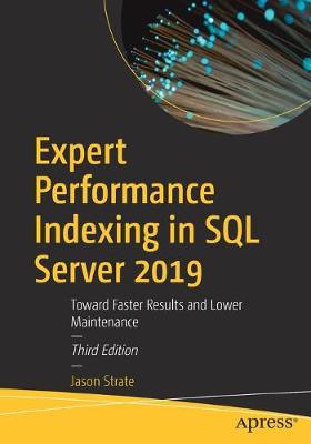 Book cover for Expert Performance Indexing in SQL Server 2019