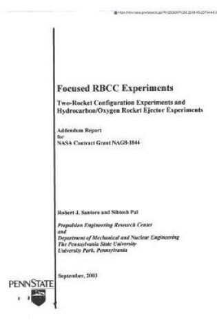 Cover of Focused Rbcc Experiments