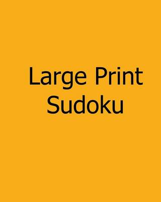 Book cover for Large Print Sudoku - Moderate Vol. 3