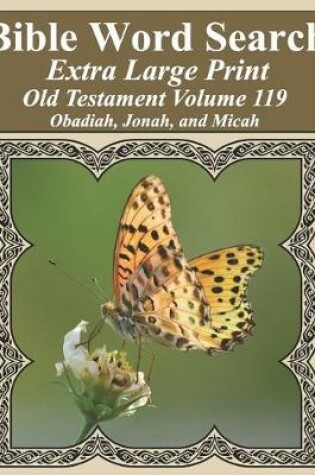 Cover of Bible Word Search Extra Large Print Old Testament Volume 119