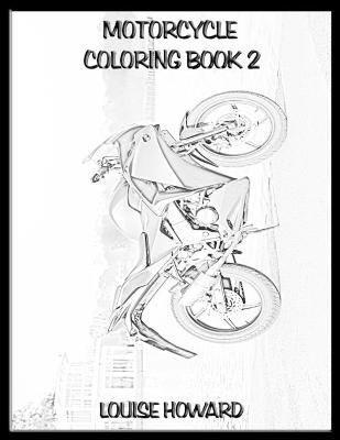 Book cover for Motorcycle Coloring book 2