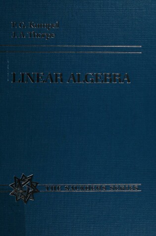 Cover of Linear Algebra with Applications to Differential Equations