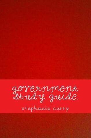 Cover of Government Study Guide.