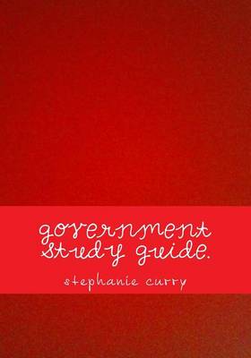 Book cover for Government Study Guide.