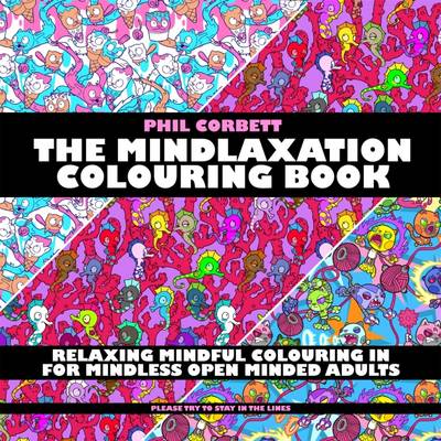 Book cover for The Mindlaxation Colouring Book