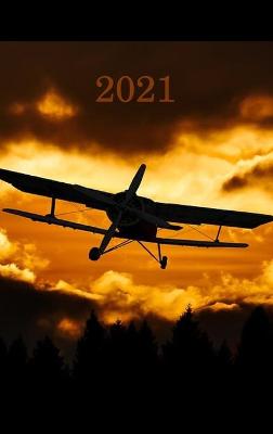 Book cover for 2021 Evening Flight DayPlanner