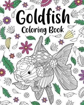 Book cover for Goldfish Coloring Book