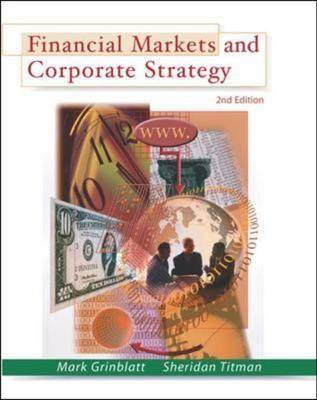 Cover of Financial Markets and Corporate Strategy