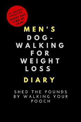 Book cover for Men's Dog-Walking for Weight Loss Diary
