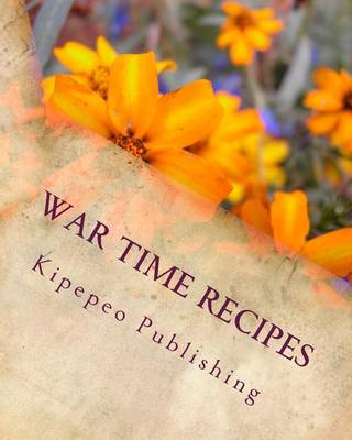 Book cover for War Time Recipes