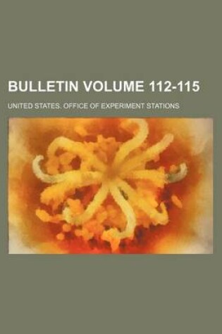 Cover of Bulletin Volume 112-115