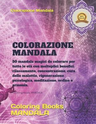 Book cover for Colorazione Mandala