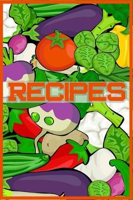 Book cover for Recipes Journal