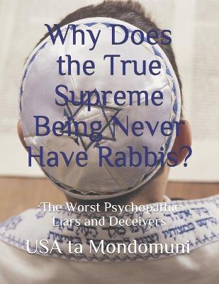 Book cover for Why Does the True Supreme Being Never Have Rabbis?