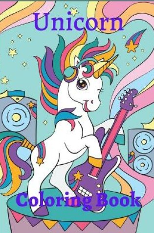 Cover of Unicorn Coloring Book