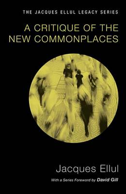 Book cover for A Critique of the New Commonplaces